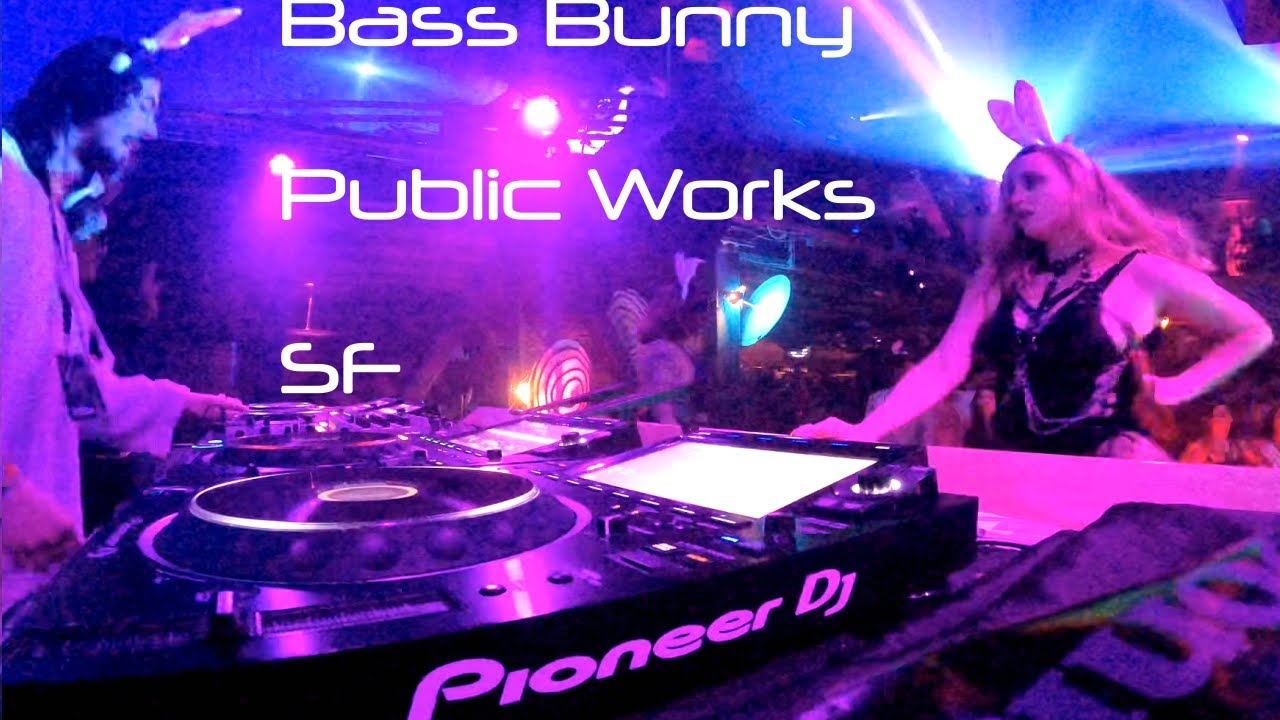 Bass Bunny performing at Public Works in San Francisco